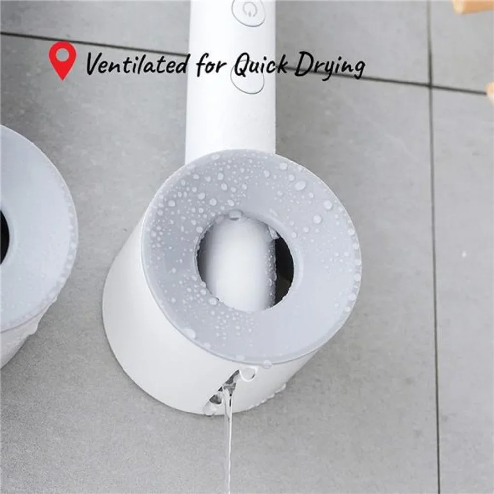 Electric Toothbrush Holder,Wall Mounted for Shower SpaceSaving,Storage Organizer